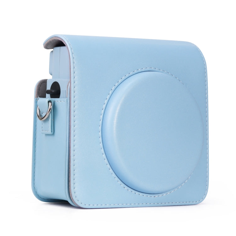 Full Body PU Leather Case Camera Bag with Strap for FUJIFILM instax Square SQ1 (Blue) by bashfashion