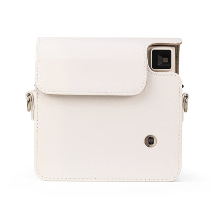 Full Body PU Leather Case Camera Bag with Strap for FUJIFILM instax Square SQ1 (White) by bashfashion