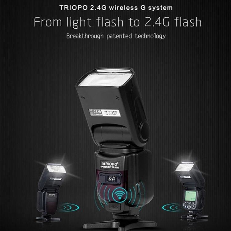 TRIOPO TR-950ii Flash Light Speedlite (Black) by TRIOPO