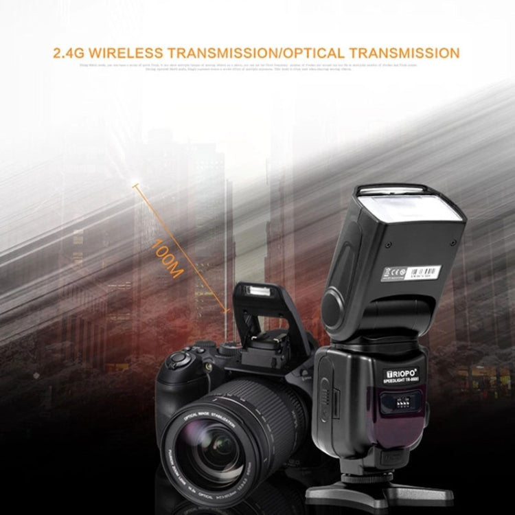 TRIOPO TR-950ii Flash Light Speedlite (Black) by TRIOPO