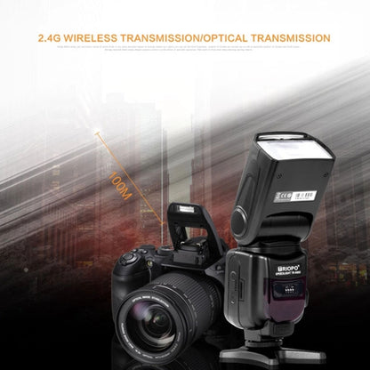 TRIOPO TR-950ii Flash Light Speedlite (Black) by TRIOPO