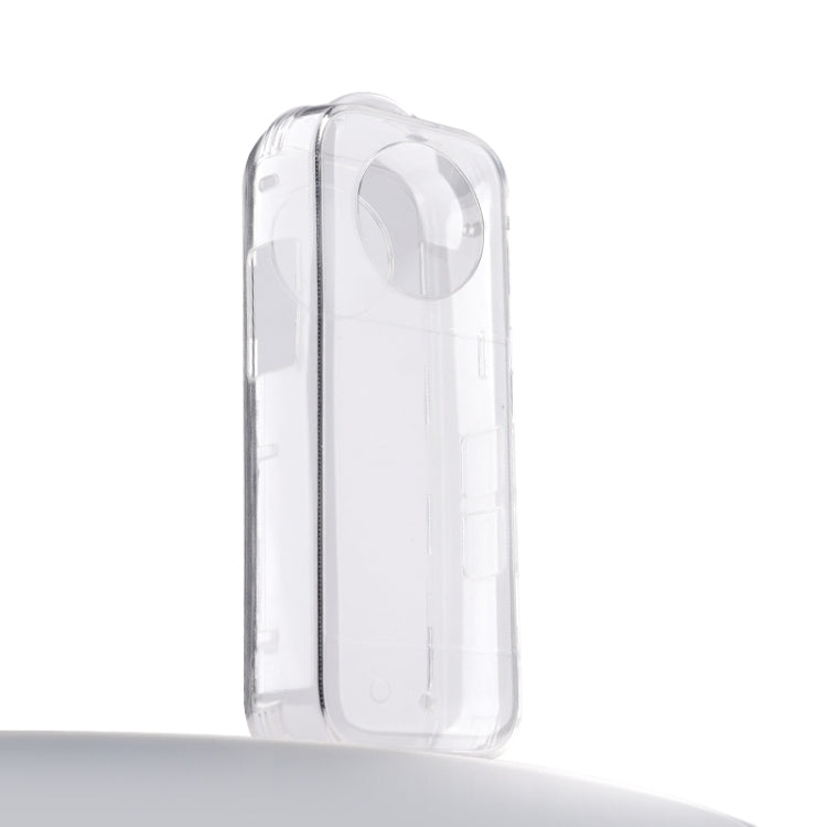 For Insta360 X3 Full Body Clear TPU Protective Case (Transparent) by bashfashion