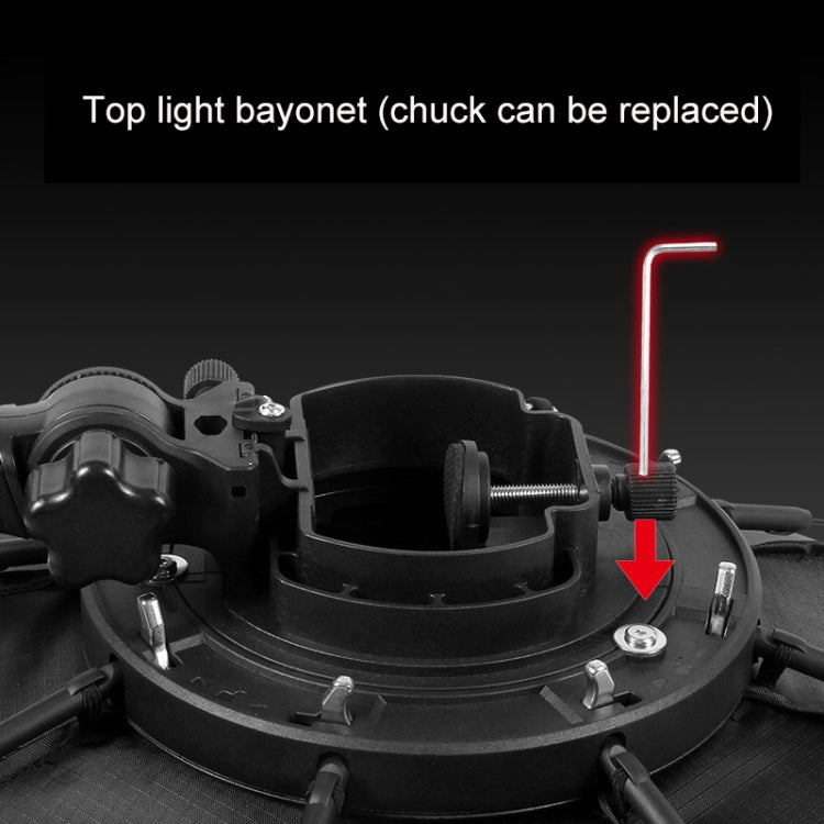 TRIOPO KS2-55 55cm Fast Loading Speedlite Flash Octagon Parabolic Softbox Diffuser (Black) by TRIOPO