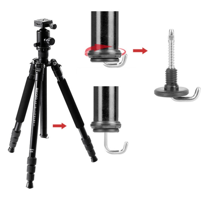 TRIOPO T258 Aluminum Alloy Tripod Monopod with D2 Ball Head (Black) by TRIOPO