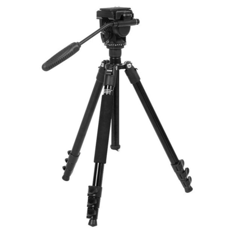 TRIOPO K2808 Aluminum Tripod Mount with HY-350 Heavy Duty Damping Head (Black) by TRIOPO