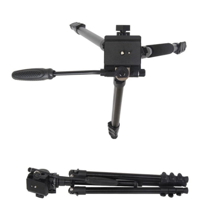 TRIOPO K2808 Aluminum Tripod Mount with HY-350 Heavy Duty Damping Head (Black) by TRIOPO