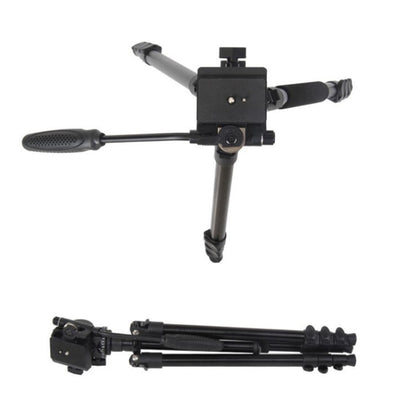 TRIOPO K2808 Aluminum Tripod Mount with HY-350 Heavy Duty Damping Head (Black) by TRIOPO