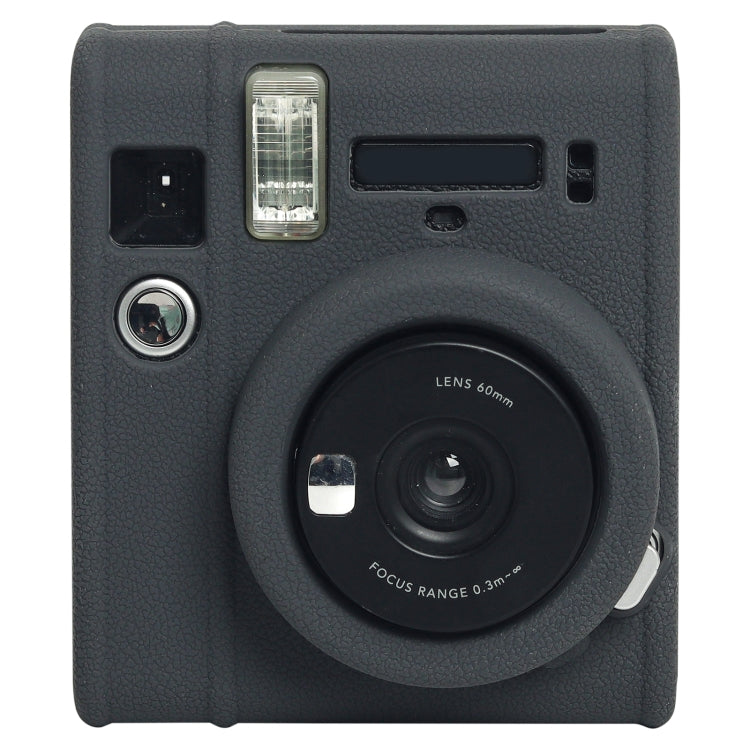 Soft Silicone Protective Case for Fujifilm Instax mini 40 (Grey) by bashfashion