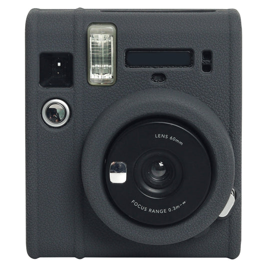 Soft Silicone Protective Case for Fujifilm Instax mini 40 (Grey) by bashfashion