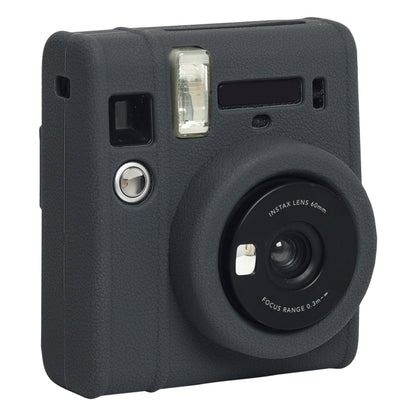 Soft Silicone Protective Case for Fujifilm Instax mini 40 (Grey) by bashfashion