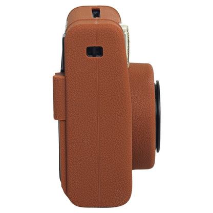 Soft Silicone Protective Case for Fujifilm Instax mini 40 (Brown) by bashfashion