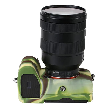 For Sony A7R4 Soft Silicone Protective Case(Camouflage) by bashfashion