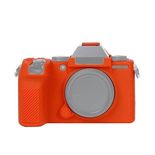 Soft Silicone Protective Case for FUJIFILM X-S10(Orange) by bashfashion