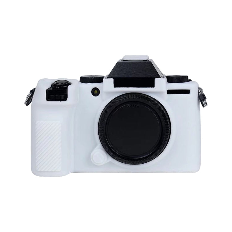 Soft Silicone Protective Case for FUJIFILM X-S10(White) by bashfashion