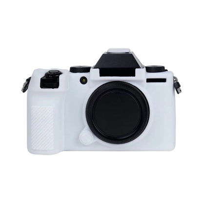 Soft Silicone Protective Case for FUJIFILM X-S10(White) by bashfashion