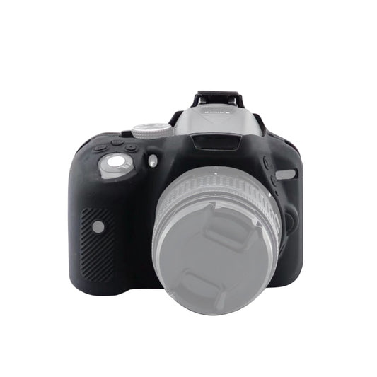 Soft Silicone Protective Case for Nikon D5300(Black) by bashfashion
