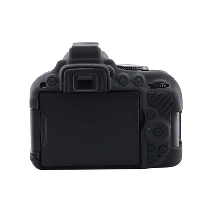 Soft Silicone Protective Case for Nikon D5300(Black) by bashfashion