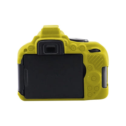 Soft Silicone Protective Case for Nikon D5300(Yellow) by bashfashion