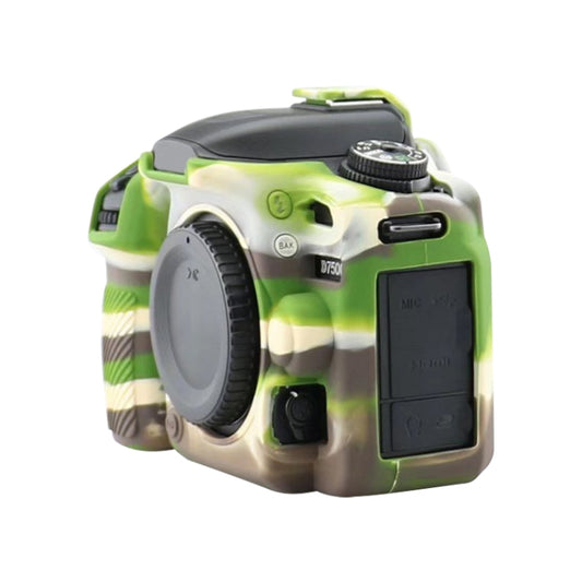 Soft Silicone Protective Case for Nikon D7500 (Camouflage) by bashfashion