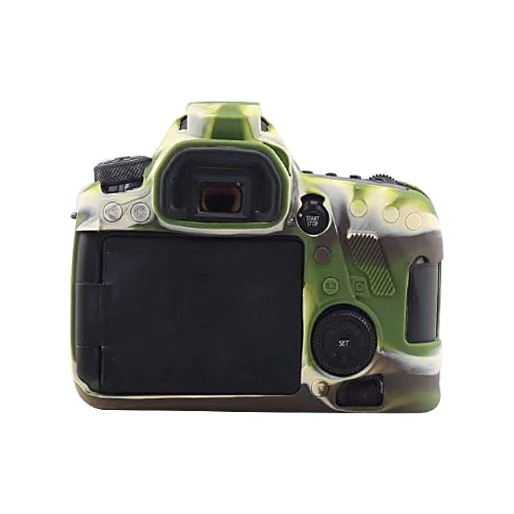 For Canon EOS 6D Mark II Soft Silicone Protective Case (Camouflage) by bashfashion