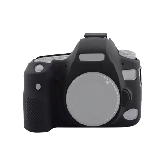 For Canon EOS 6D Mark II Soft Silicone Protective Case (Black) by bashfashion