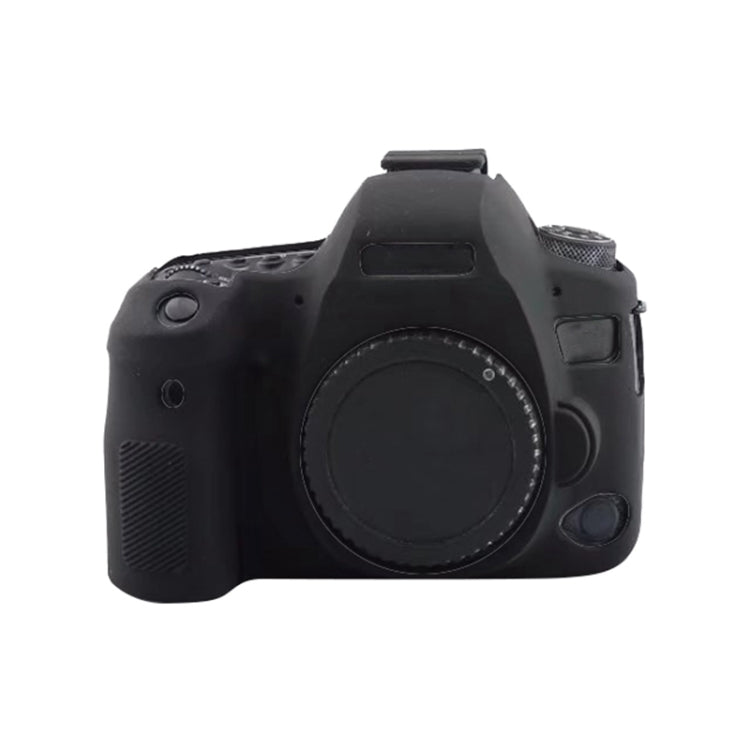 For Canon EOS 6D Mark II Soft Silicone Protective Case (Black) by bashfashion