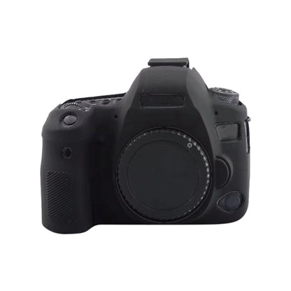 For Canon EOS 6D Mark II Soft Silicone Protective Case (Black) by bashfashion