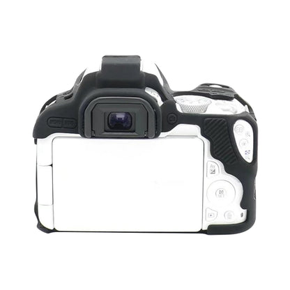 For Canon EOS 200D / EOS 200D Mark II Soft Silicone Protective Case(Black) by bashfashion