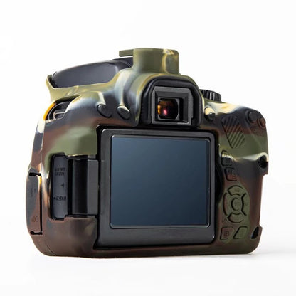 For Canon EOS 600D Soft Silicone Protective Case(Camouflage) by bashfashion