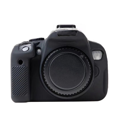 For Canon EOS 600D Soft Silicone Protective Case(Black) by bashfashion