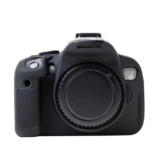 For Canon EOS 600D Soft Silicone Protective Case(Black) by bashfashion