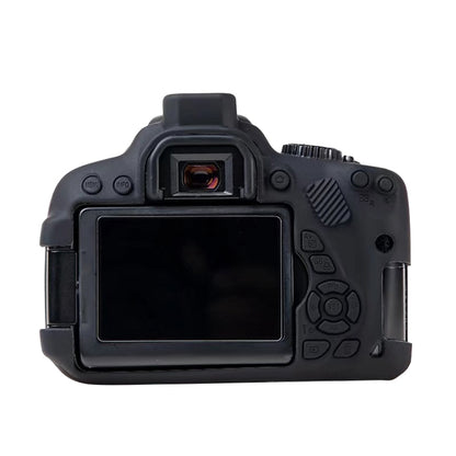 For Canon EOS 600D Soft Silicone Protective Case(Black) by bashfashion