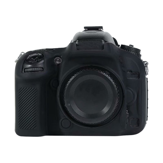 For Nikon D600 / D610 Soft Silicone Protective Case(Black) by bashfashion