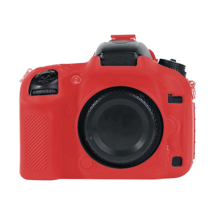 For Nikon D600 / D610 Soft Silicone Protective Case(Red) by bashfashion