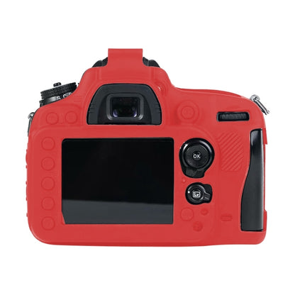 For Nikon D600 / D610 Soft Silicone Protective Case(Red) by bashfashion