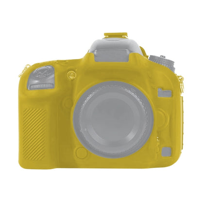 For Nikon D600 / D610 Soft Silicone Protective Case(Yellow) by bashfashion