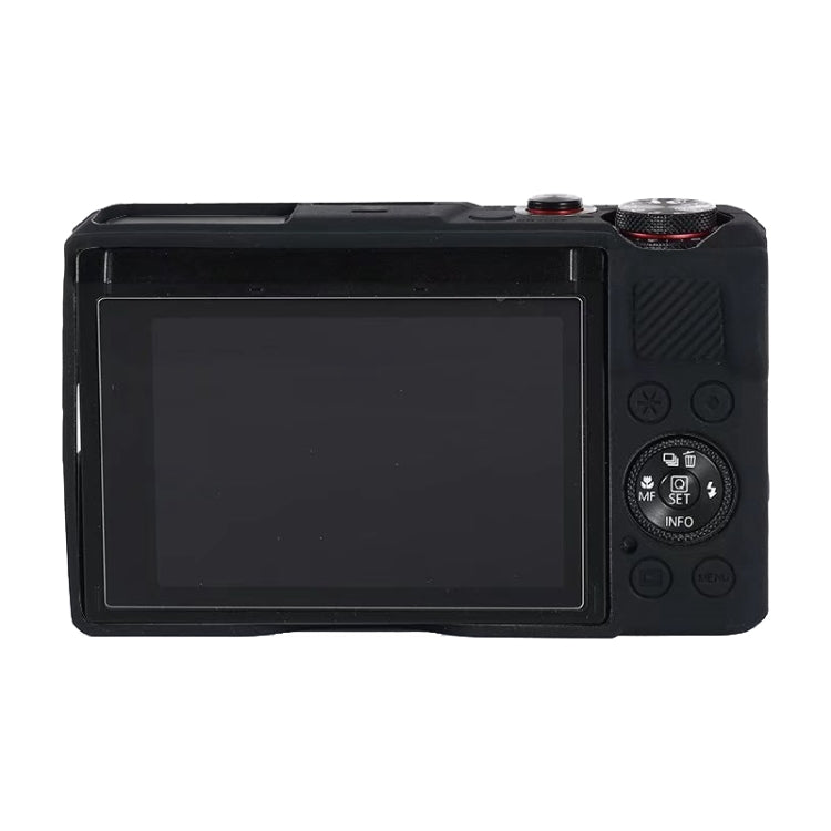 For Canon PowerShot G7 X Mark III / G7X III / G7X3 Soft Silicone Protective Case(Black) by bashfashion