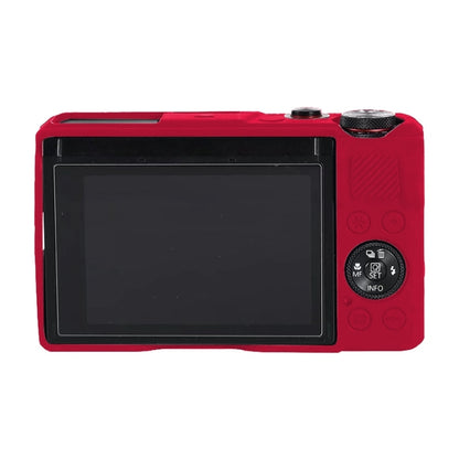 For Canon PowerShot G7 X Mark III / G7X III / G7X3 Soft Silicone Protective Case(Rose Red) by bashfashion