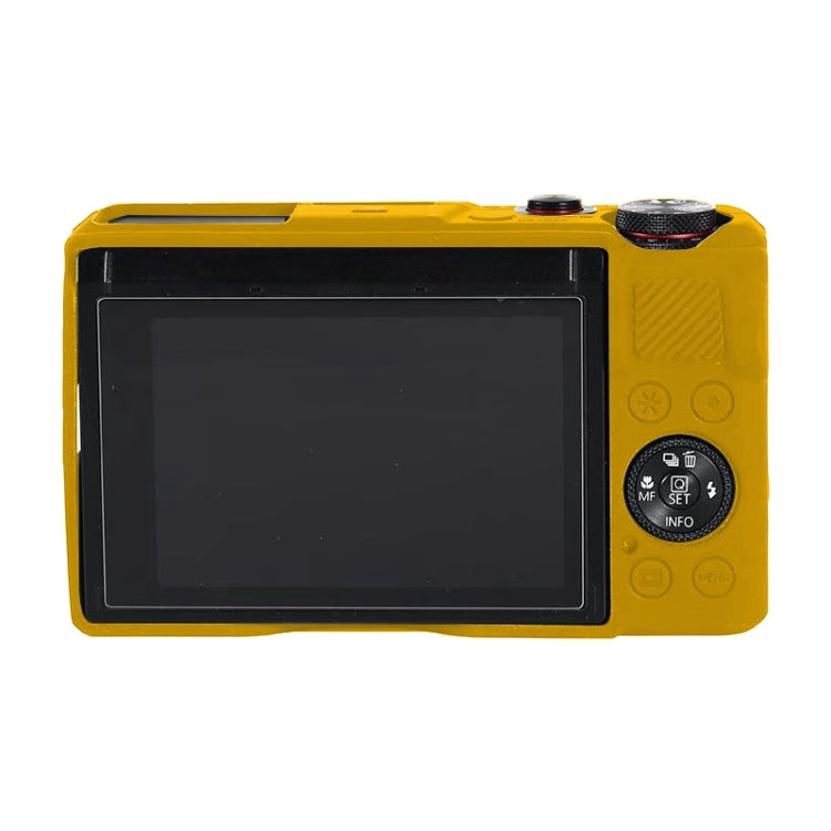 For Canon PowerShot G7 X Mark III / G7X III / G7X3 Soft Silicone Protective Case(Yellow) by bashfashion