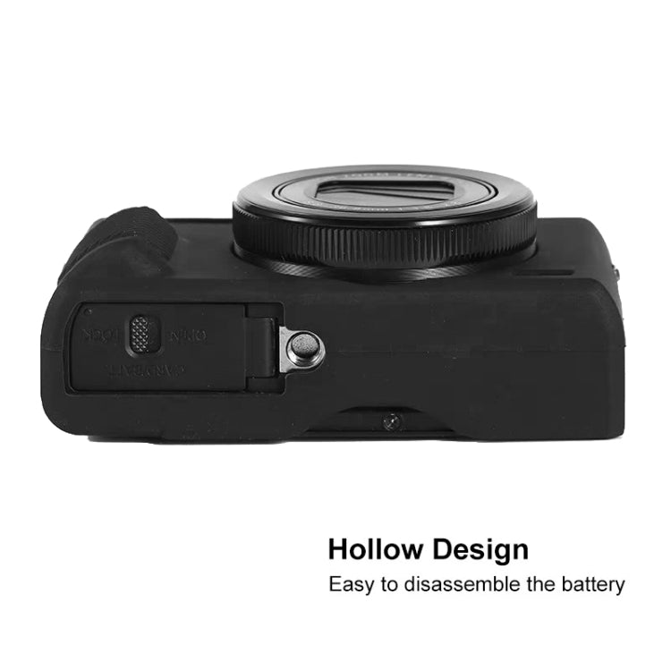 For Canon PowerShot G7 X Mark III / G7X III / G7X3 Soft Silicone Protective Case(Yellow) by bashfashion