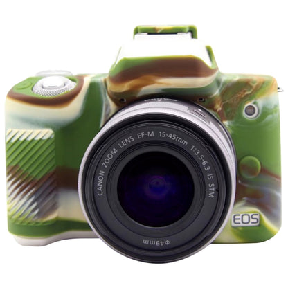 For Canon EOS M50 Mark II / M50 II Soft Silicone Protective Case(Camouflage) by bashfashion