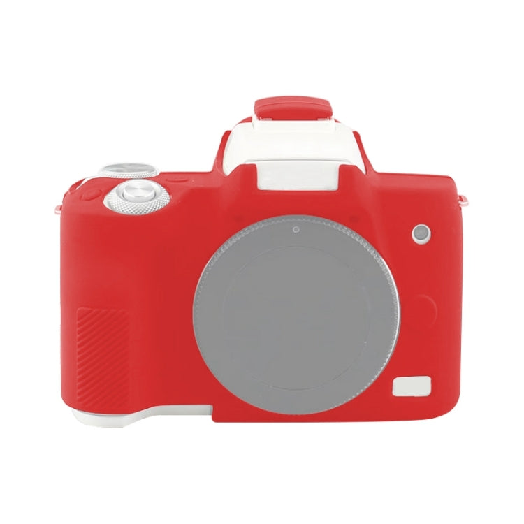 For Canon EOS M50 Mark II / M50 II Soft Silicone Protective Case(Red) by bashfashion