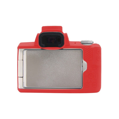 For Canon EOS M50 Mark II / M50 II Soft Silicone Protective Case(Red) by bashfashion