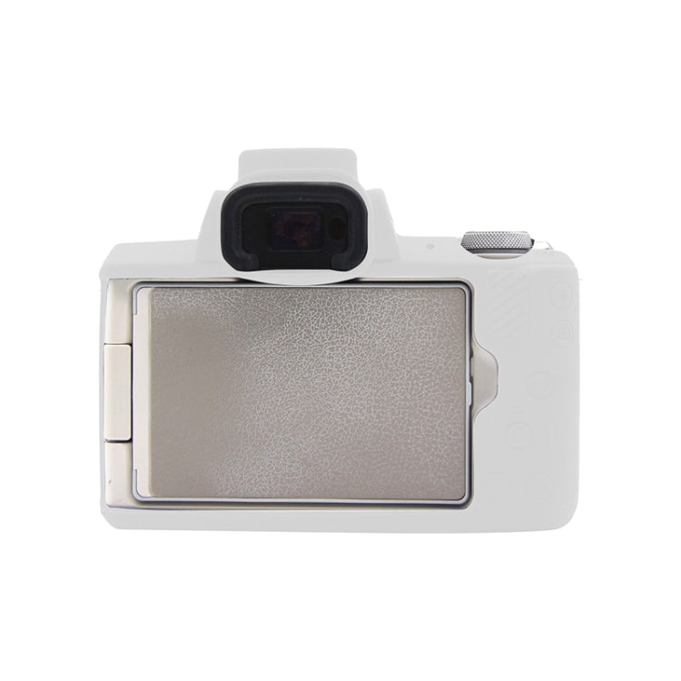For Canon EOS M50 Mark II / M50 II Soft Silicone Protective Case(White) by bashfashion