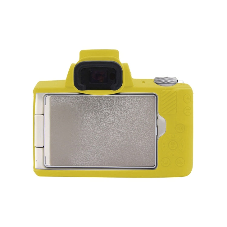 For Canon EOS M50 Mark II / M50 II Soft Silicone Protective Case(Yellow) by bashfashion