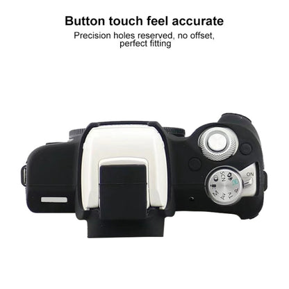 For Canon EOS M50 Mark II / M50 II Soft Silicone Protective Case(White) by bashfashion