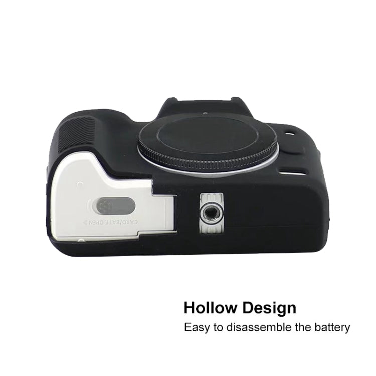 For Canon EOS M50 Mark II / M50 II Soft Silicone Protective Case(White) by bashfashion