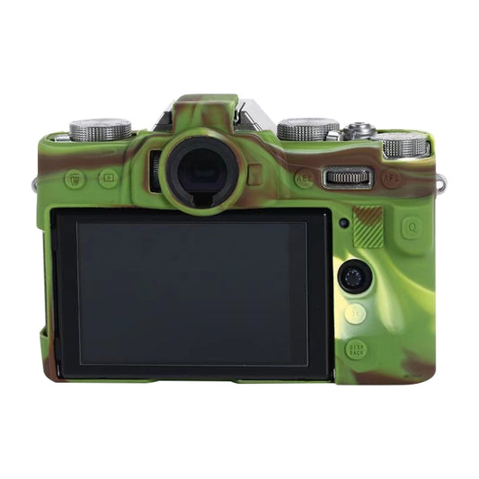 For FUJIFILM X-T30 Soft Silicone Protective Case(Camouflage) by bashfashion