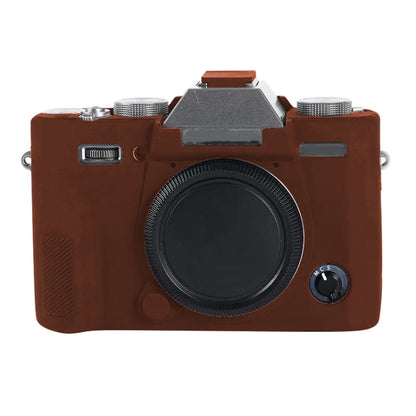For FUJIFILM X-T30 Soft Silicone Protective Case(Coffee) by bashfashion