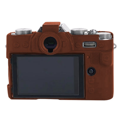 For FUJIFILM X-T30 Soft Silicone Protective Case(Coffee) by bashfashion